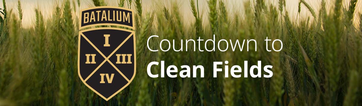 Countdown to Clean Fields - BATALIUM®